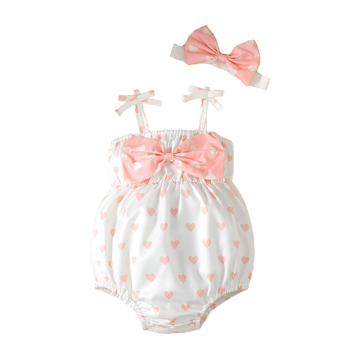 Infants Girls Printed Cotton Bodysuit