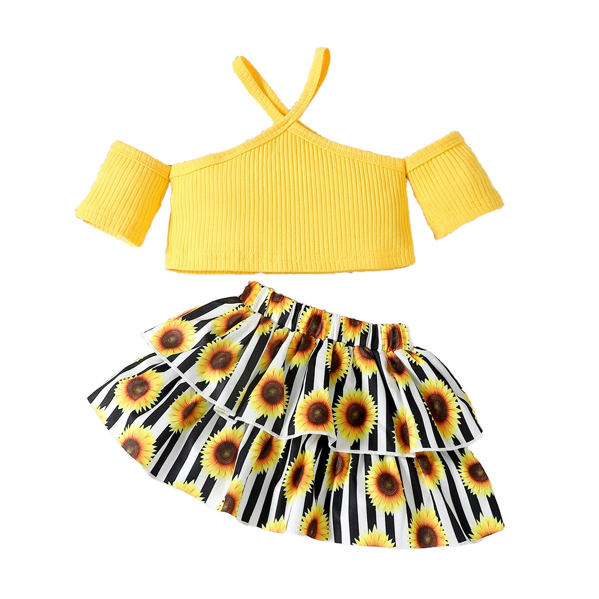 Girls Top with Skirt