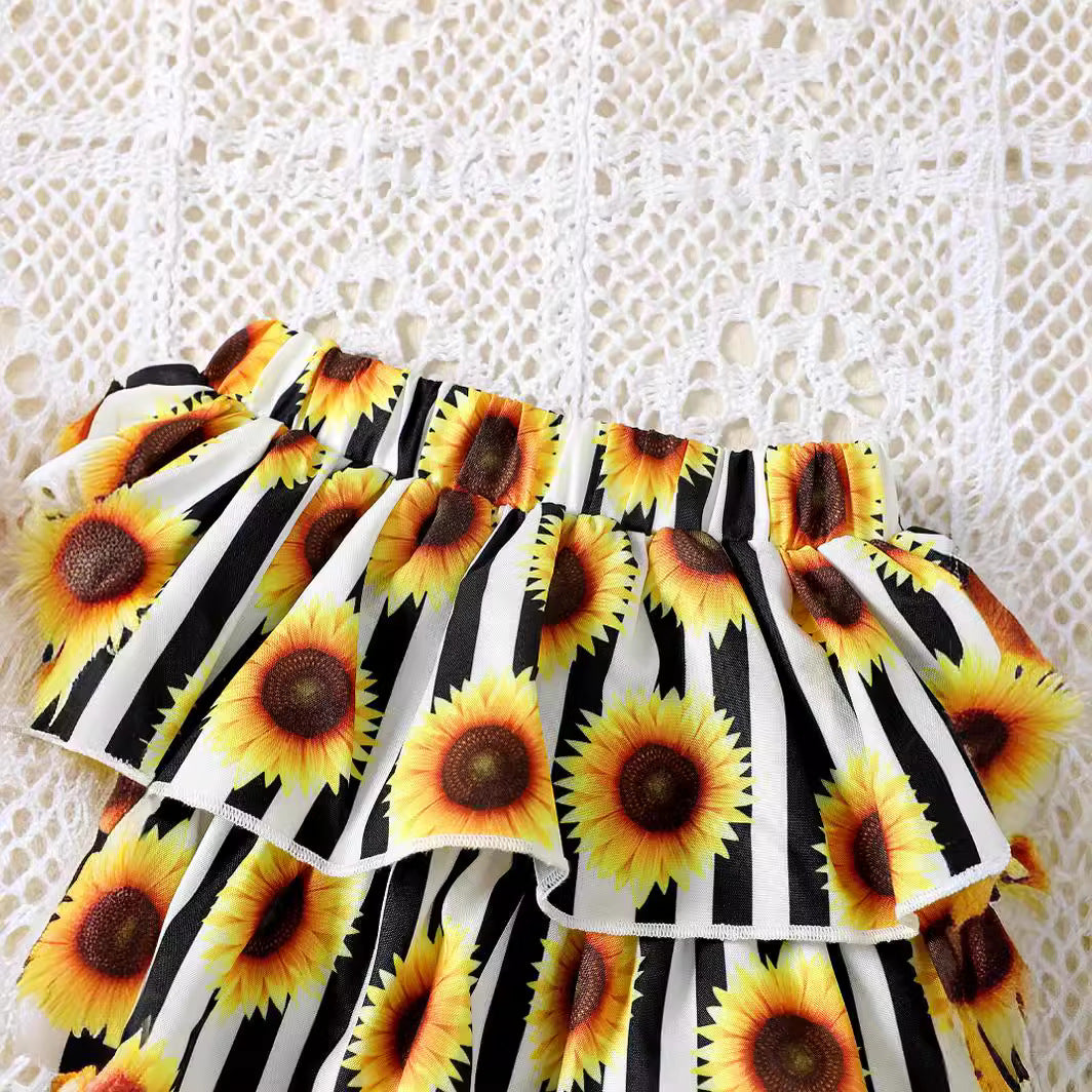 Girls Top with Skirt