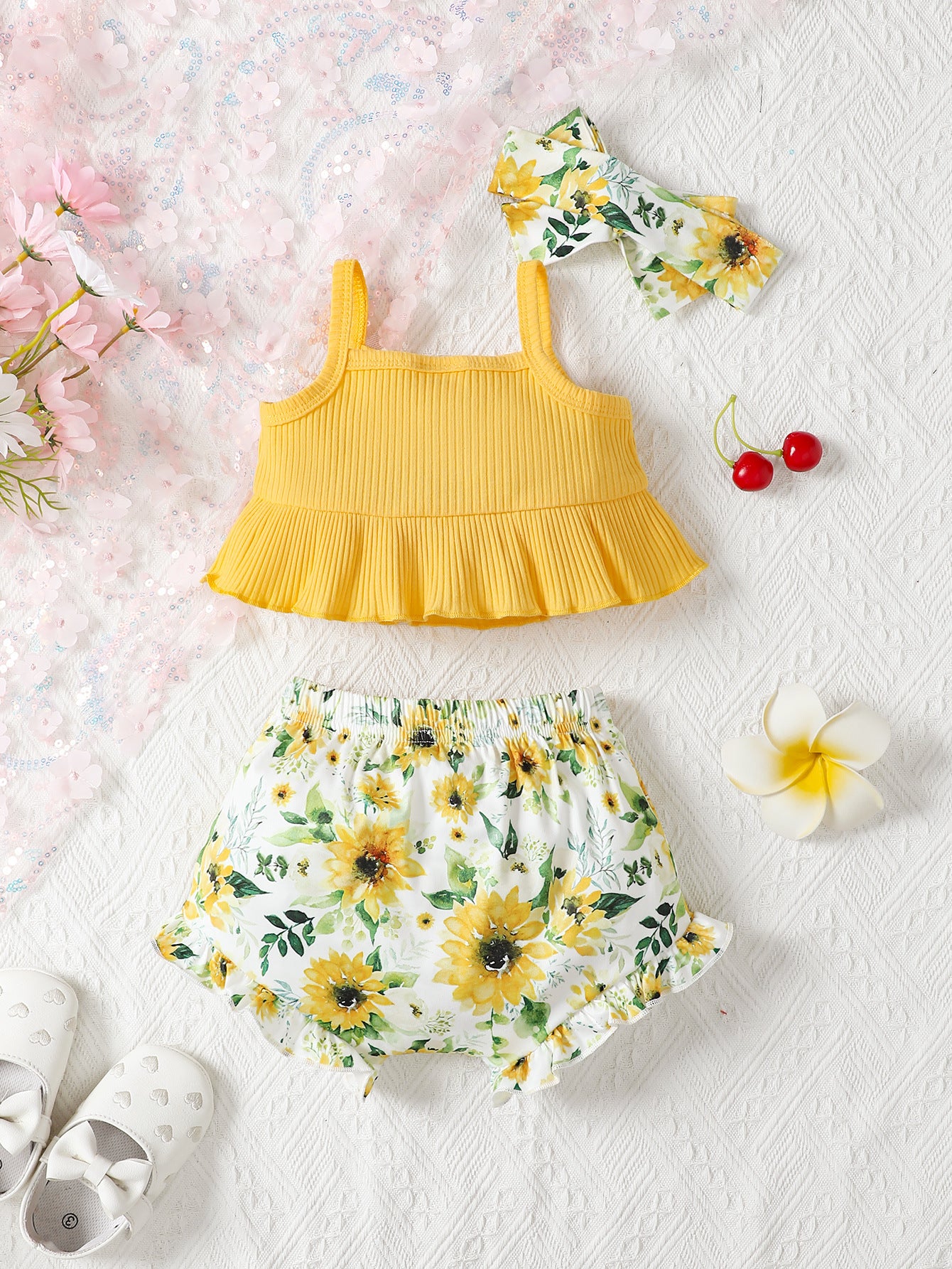 Girls Top with Shorts