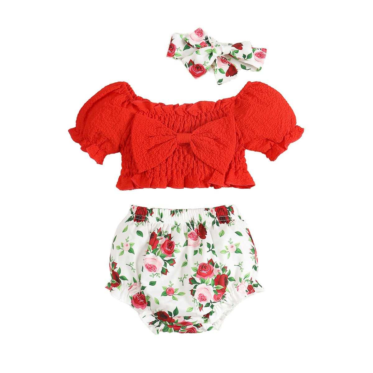 Girls Top With Shorts
