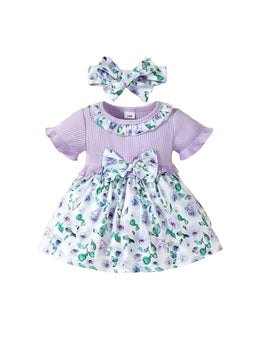 Floral Print Fit & Flare Dress