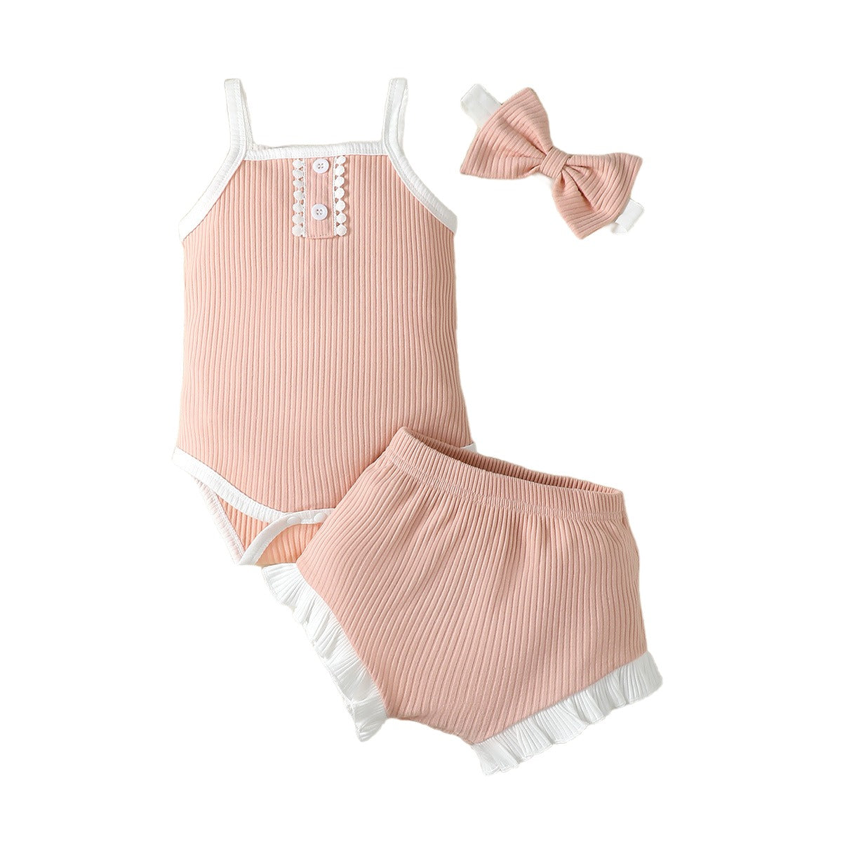Girls Striped Top with Short