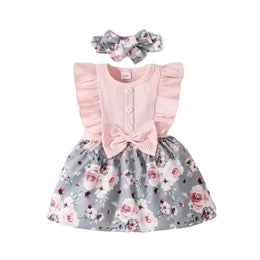 Floral Print Fit & Flare Dress