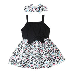 Printred Cotton Fit & Flare Dress