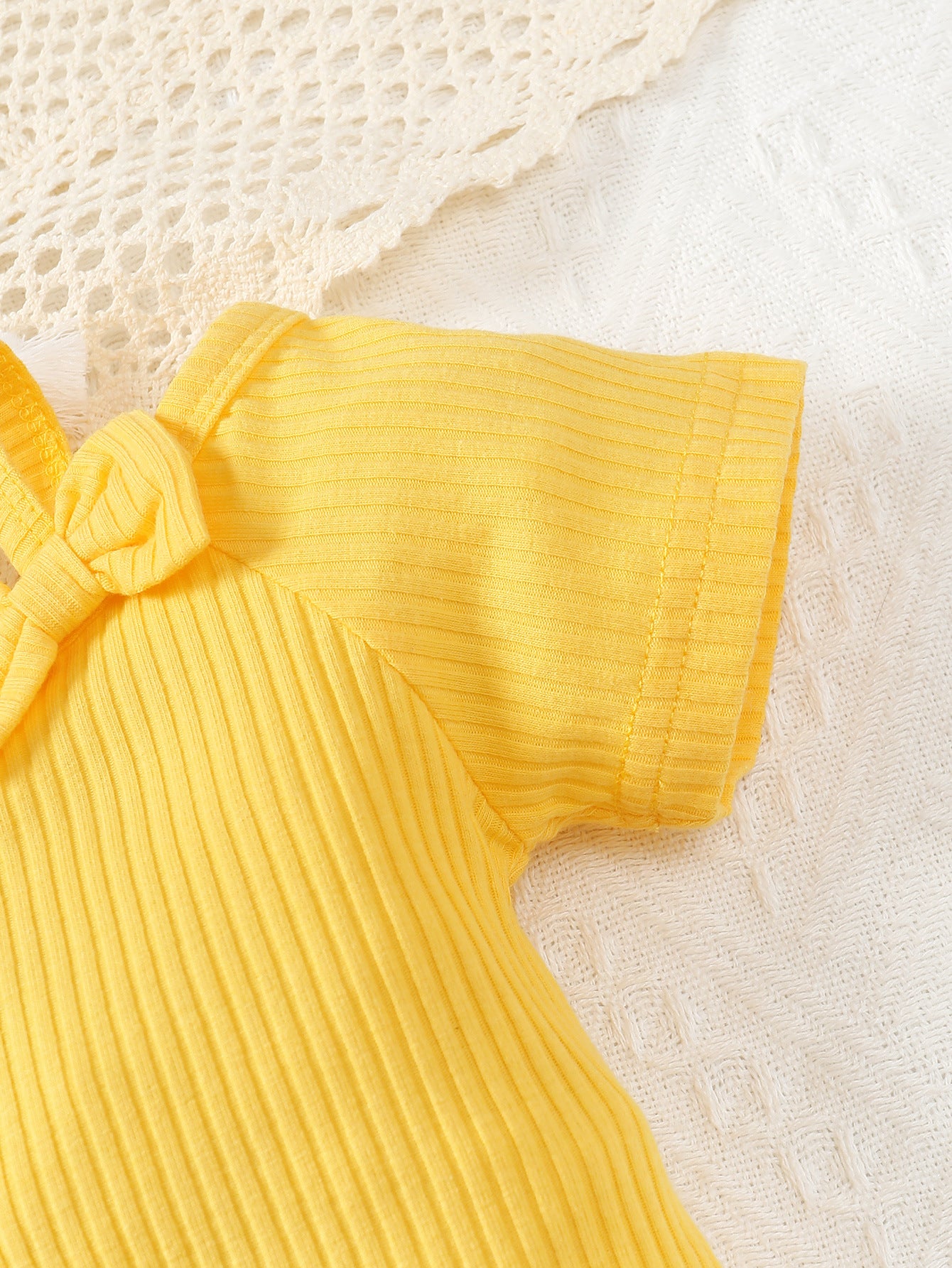 Girls Striped Top with Shorts