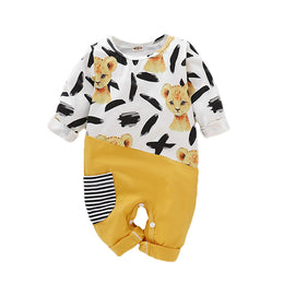Infant Boys Printed Rompers