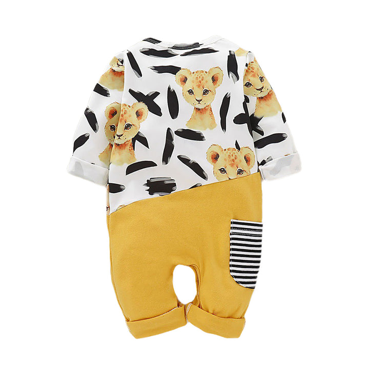 Infant Boys Printed Rompers