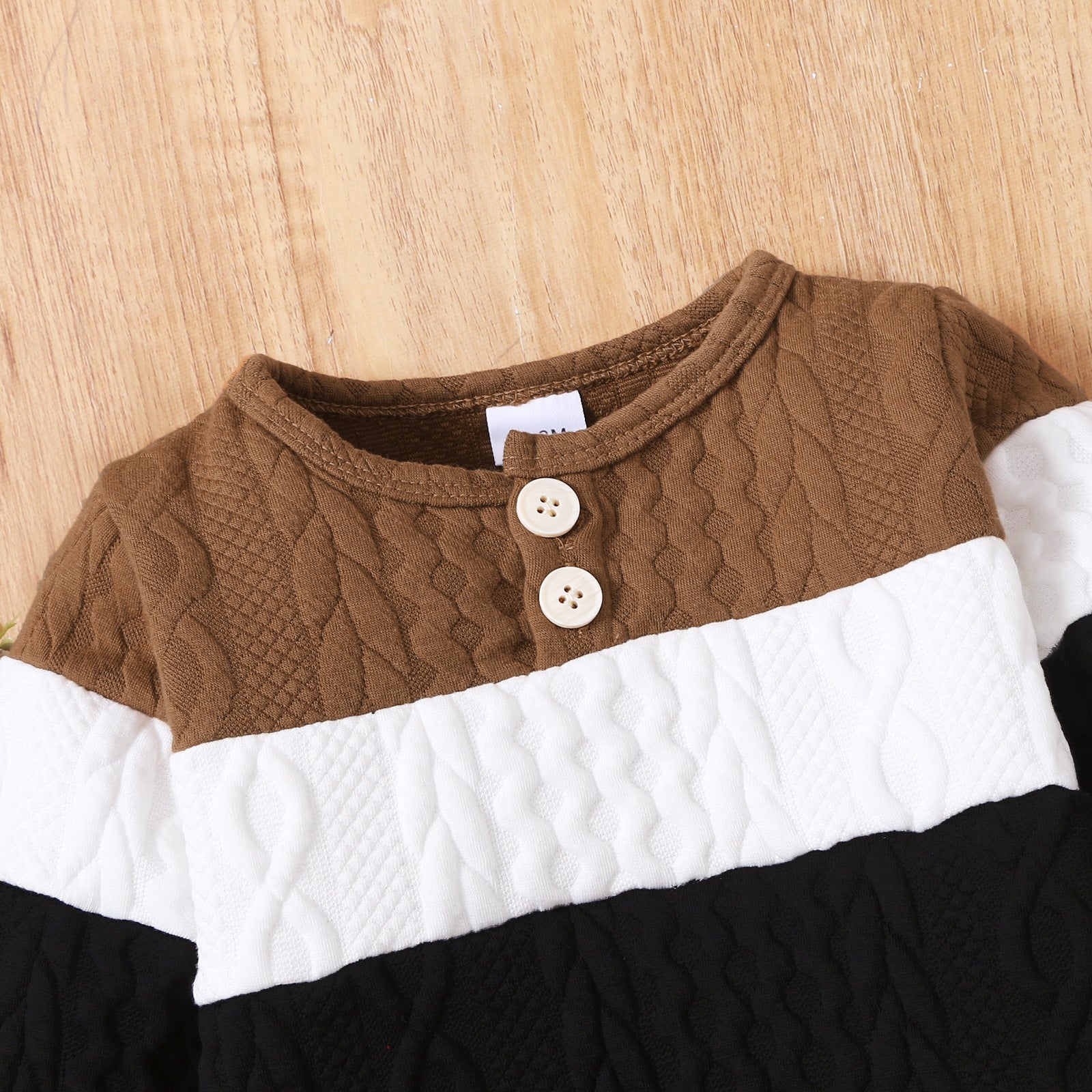 Boys Colourblocked Top With Pyjamas