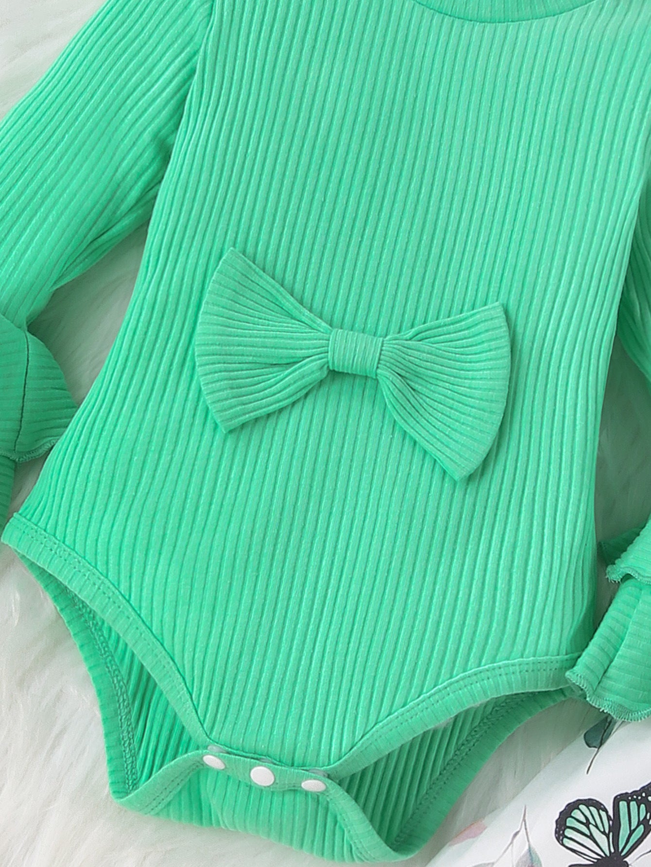 Infant Girls Green Leotard With Trousers