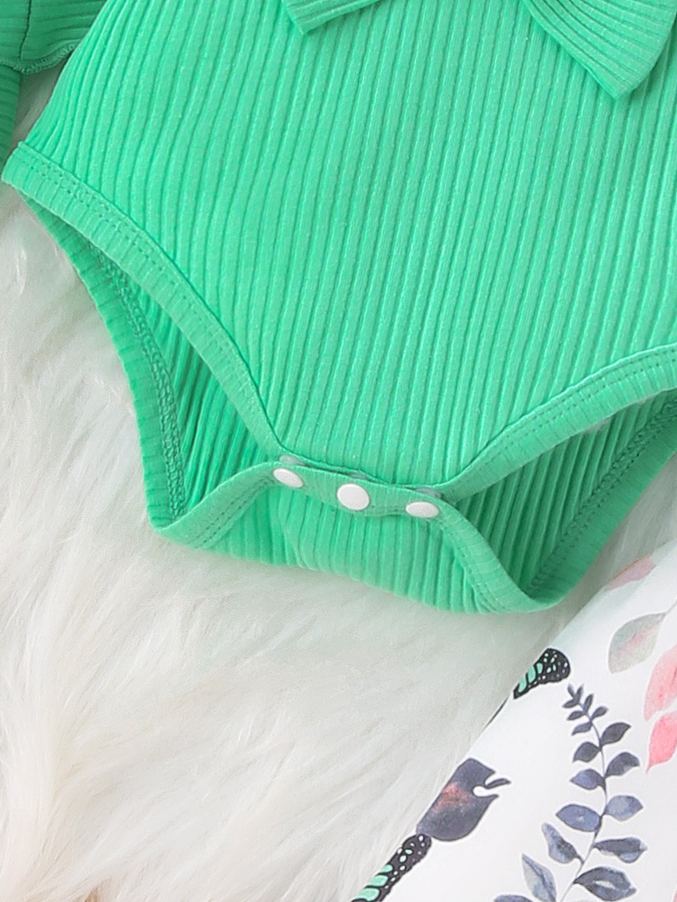 Infant Girls Green Leotard With Trousers