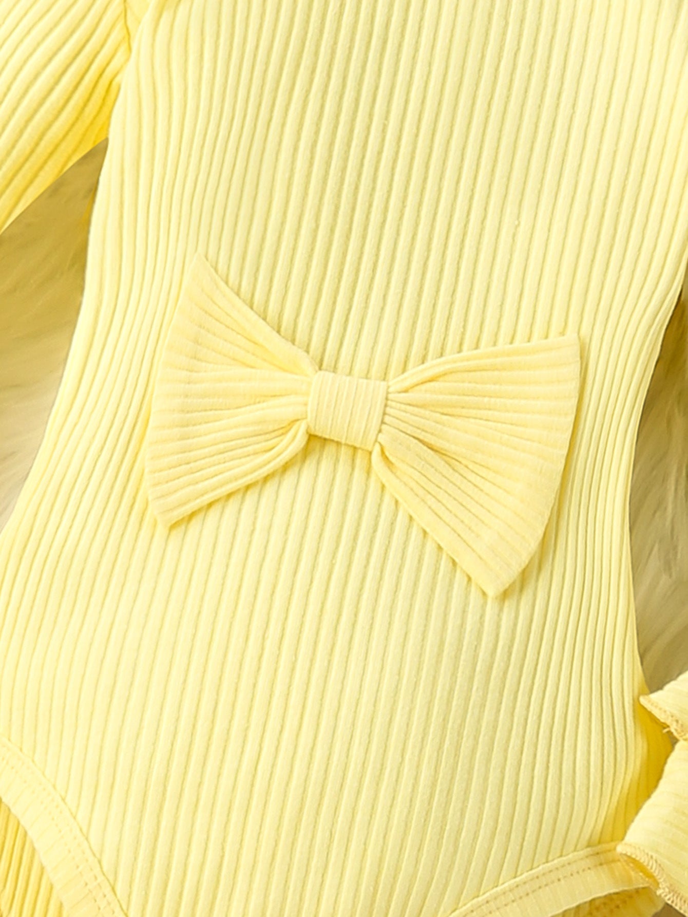 Infant Girls Yellow Leotard with Trousers