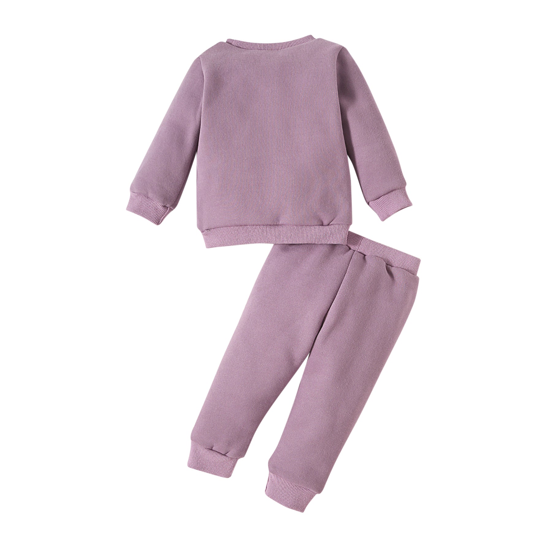 Infant Girls Purple Sweatshirt with Joggers