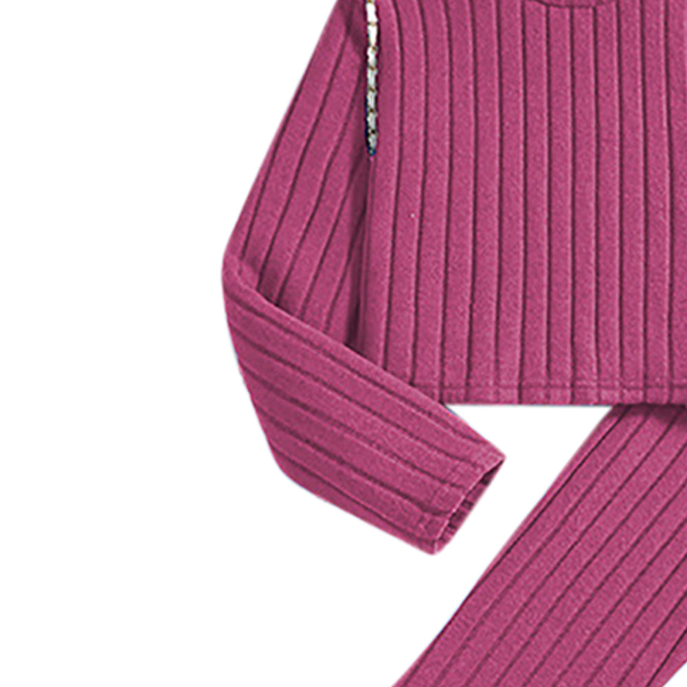 Girls Purple Top with Palazzos