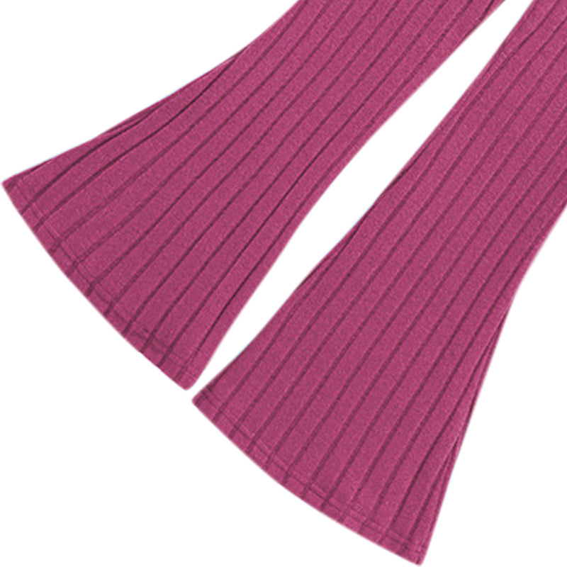 Girls Purple Top with Palazzos