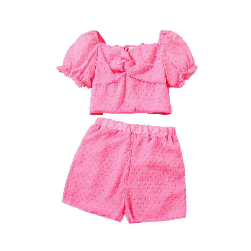 Girls Top with Shorts
