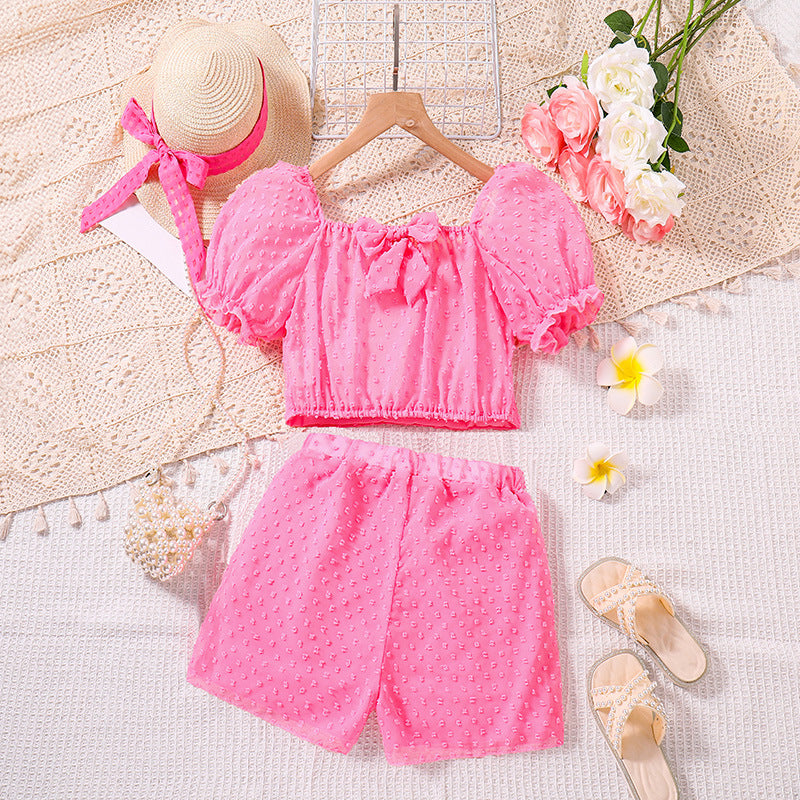 Girls Top with Shorts