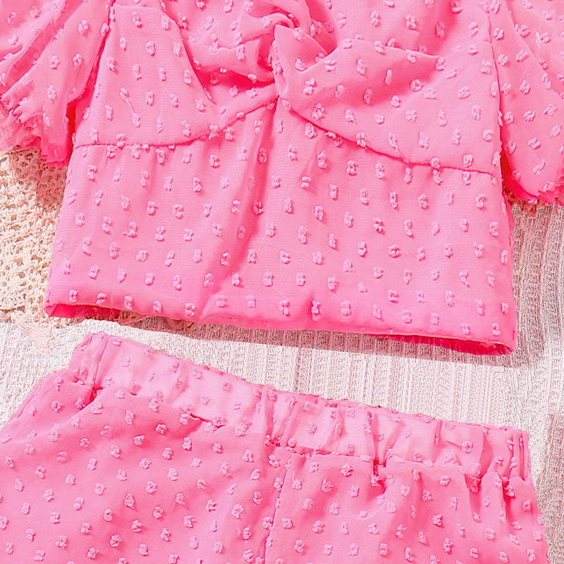 Girls Top with Shorts
