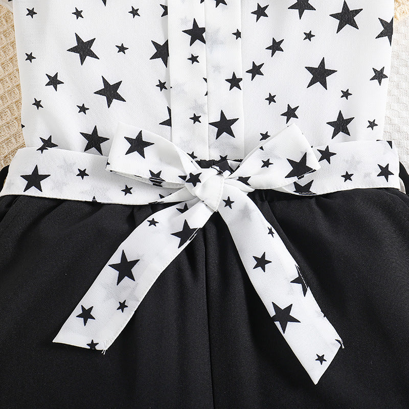 Girls Printed Top with Shorts