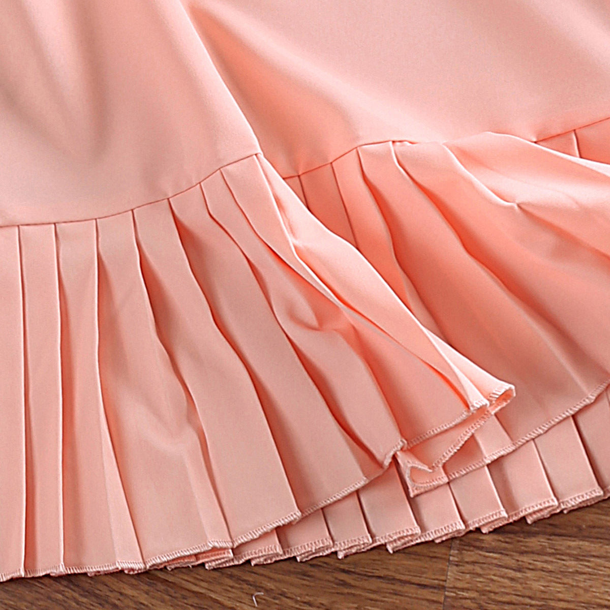 Pink Girls A-Line Dress