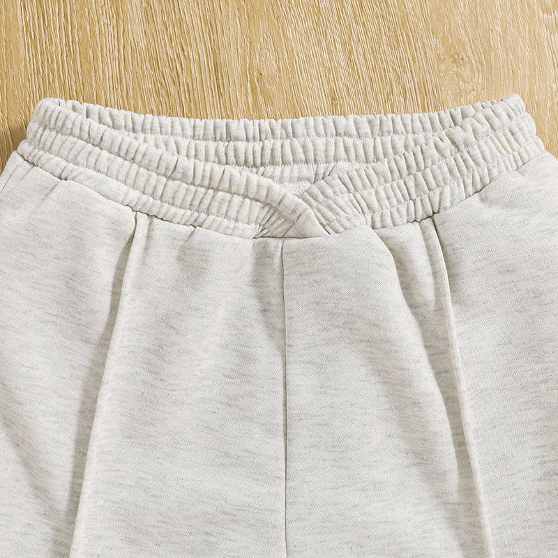Girls Grey Top with Palazzos