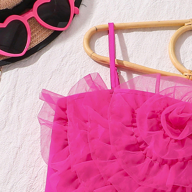 Solid Top and Skirt Set