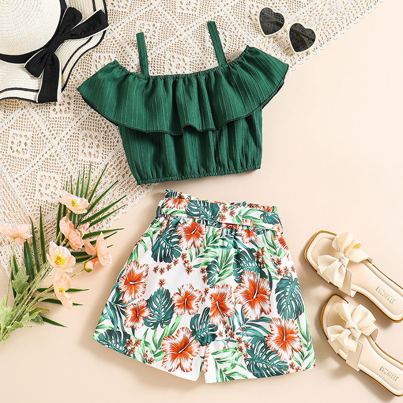 Girls Top with Short