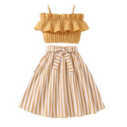 Girls Top with Skirt