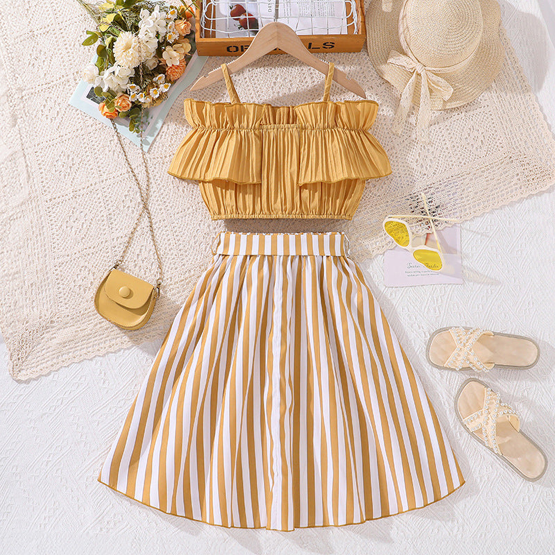Girls Top with Skirt