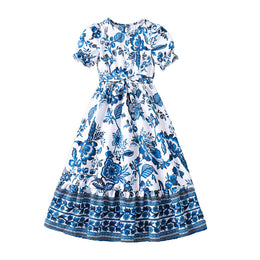 Floral Print Maxi Dress