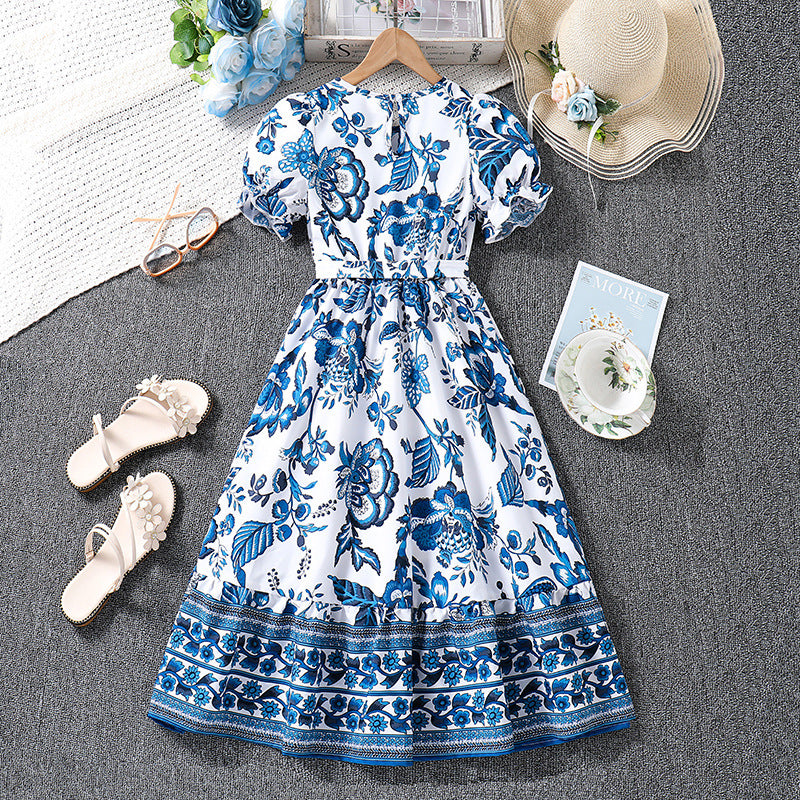 Floral Print Maxi Dress