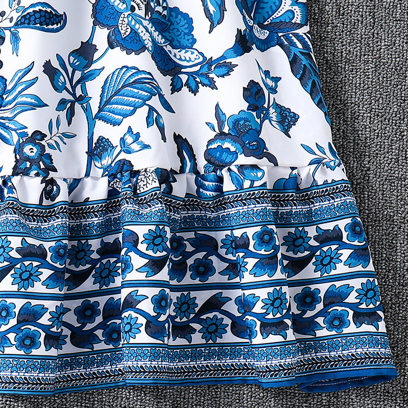 Floral Print Maxi Dress