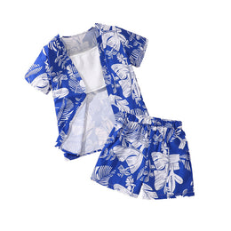 Girls Printed Shirt with Shorts