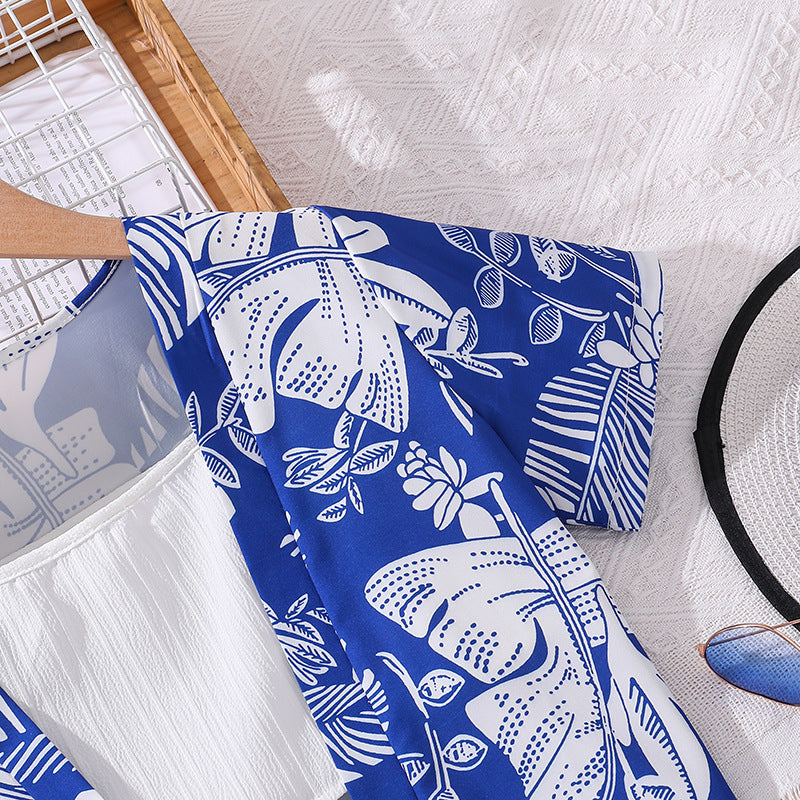 Girls Printed Shirt with Shorts