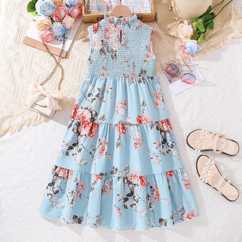 Floral Print Maxi Dress