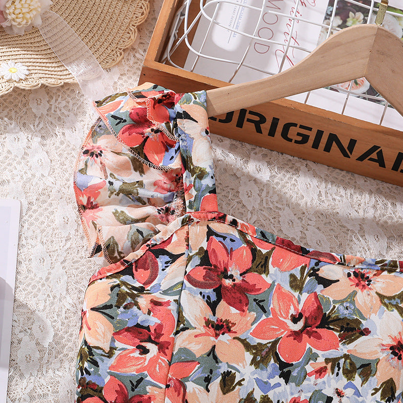Floral Floral A-Line Dress