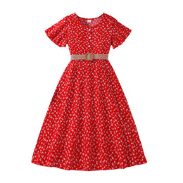 Floral Print Maxi Dress