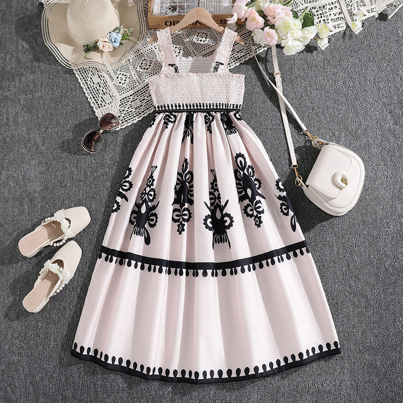 Floral Print Fit & Flare Dress