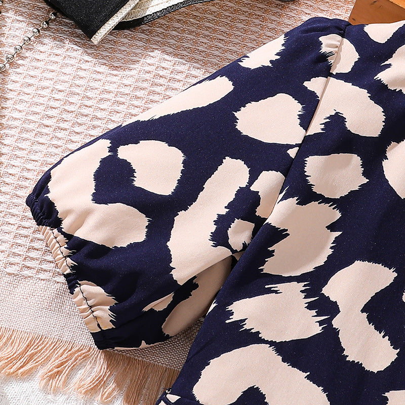 Floral Print Fit & Flare Dress