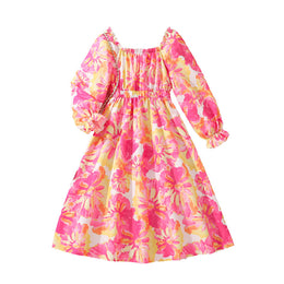 Floral Print Fit & Flare Dress