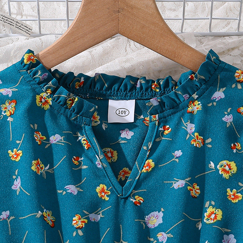 Floral Print Maxi Dress