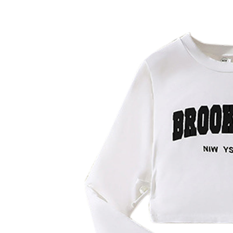 Girls Printed Long Sleeves T-Shirt With Trouser