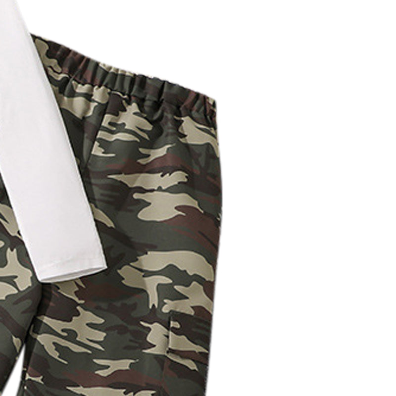 Girls Printed Long Sleeves T-Shirt With Trousers