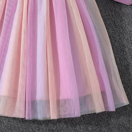 Girls Printed Top with Skirt