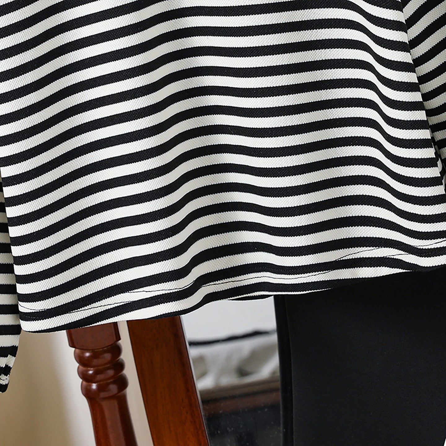 Girls Striped Long Sleeves Top With Palazzos