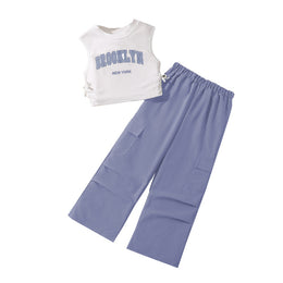 Printed Top and Trousers Set