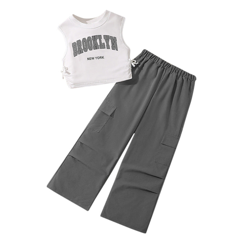 Printed Top and Trousers Set