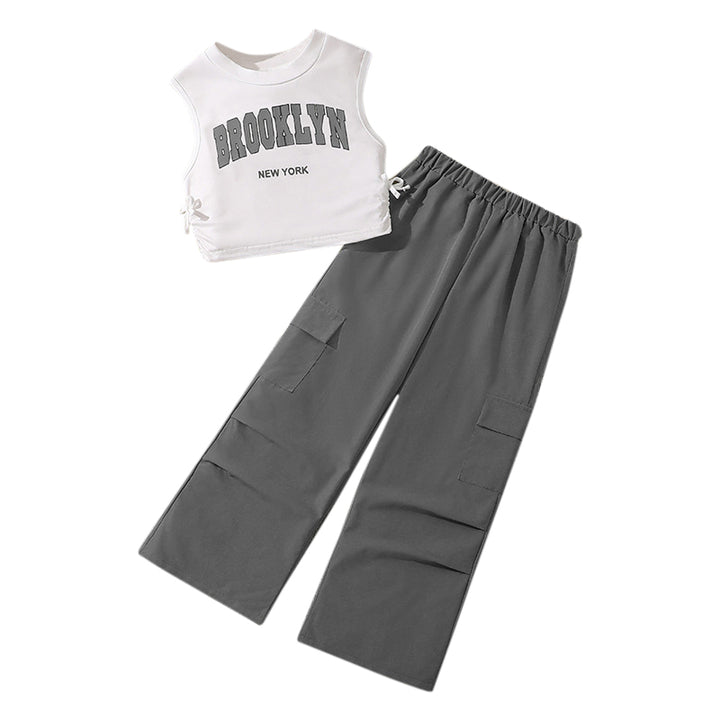 Printed Top and Trousers Set