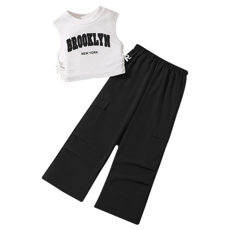 Printed Top and Trousers Set