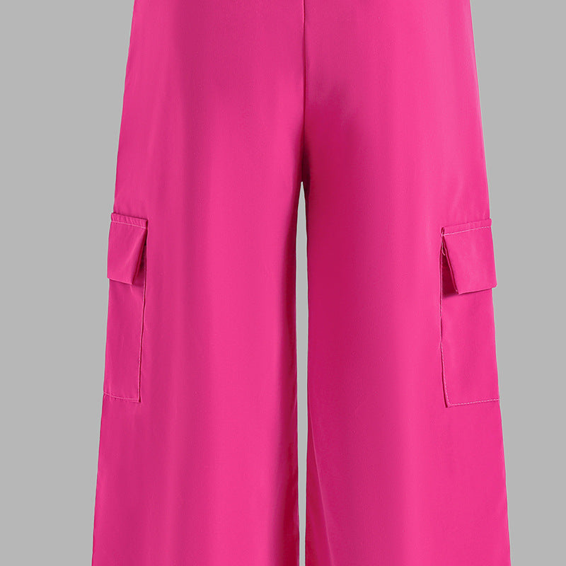 Girls Printed T-Shirt With Trousers